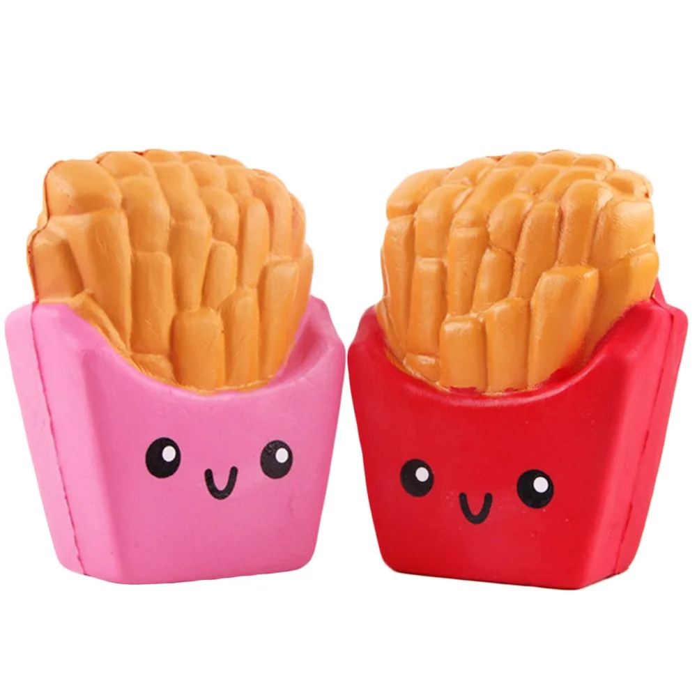 Cute Kawaii Soft Squishy Colorful Simulation Chips Toy Slow Rising for Children Adults Relieves Stress toy gifts for children
Cute Kawaii Soft Squishy Colorful Simulation Chips Toy Slow Rising for Children Adults Relieves Stress toy gifts for children