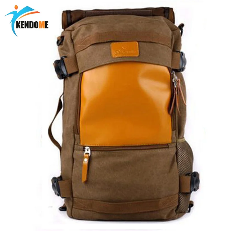 New Arrival Canvas and PU Outdoor Sports Backpack Large Capacity Splicing Camping Hiking Travel Bag Multifunction Handbags
New Arrival Canvas and PU Outdoor Sports Backpack Large Capacity Splicing Camping Hiking Travel Bag Multifunction Handbags