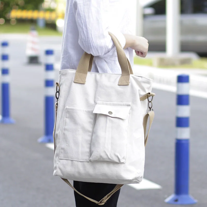 Literary Women's Canvas Bag Korean Multifunctional Shoulder Messenger Bag Large Capacity Casual Handbag
Literary Women's Canvas Bag Korean Multifunctional Shoulder Messenger Bag Large Capacity Casual Handbag