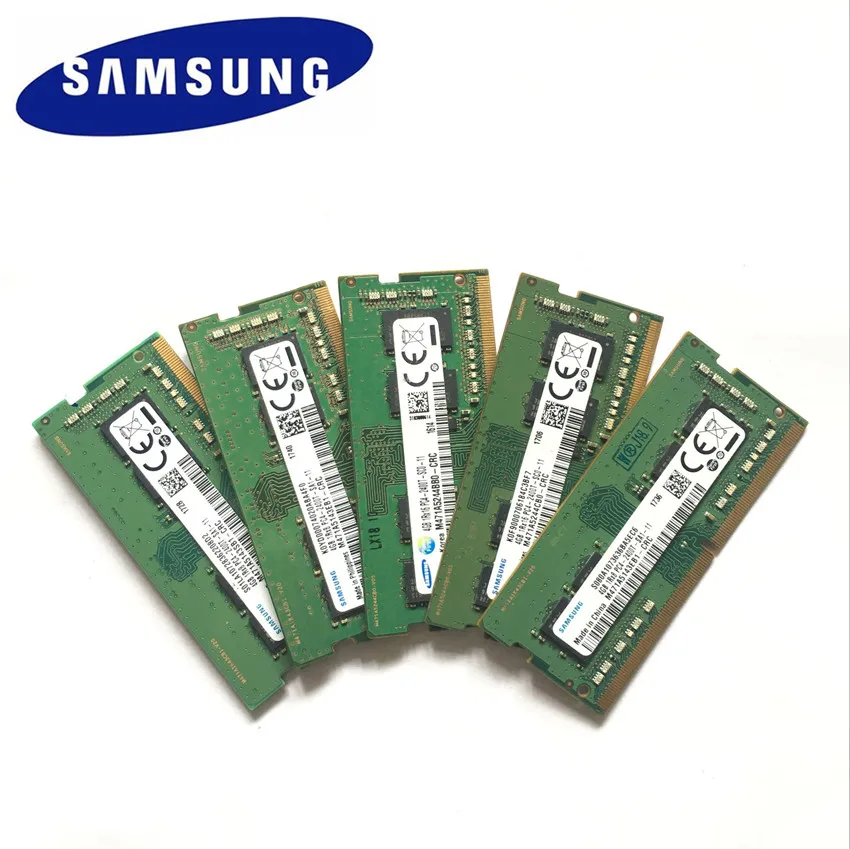 SAMSUNG DDR4 4G 8G 16G RAM 2133 2400 2666 Memoria DRAM Stick для ноутбука 100% оригинал 4 ГБ 8 16 ГБ|Оперативная