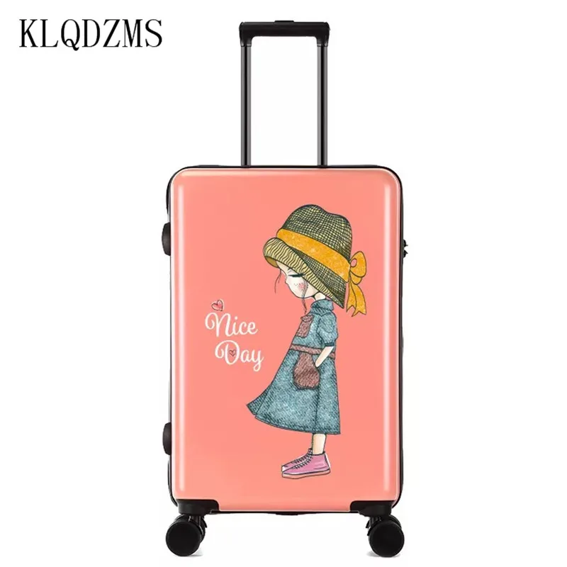KLQDZMS 20/24 "ABS + PC мультфильм, девушки, Дорожный чемодан, кабина, тележка, чемодан на колесах
KLQDZMS 20/24 "ABS + PC мультфильм, девушки, Дорожный чемодан, кабина, тележка, чемодан на колесах