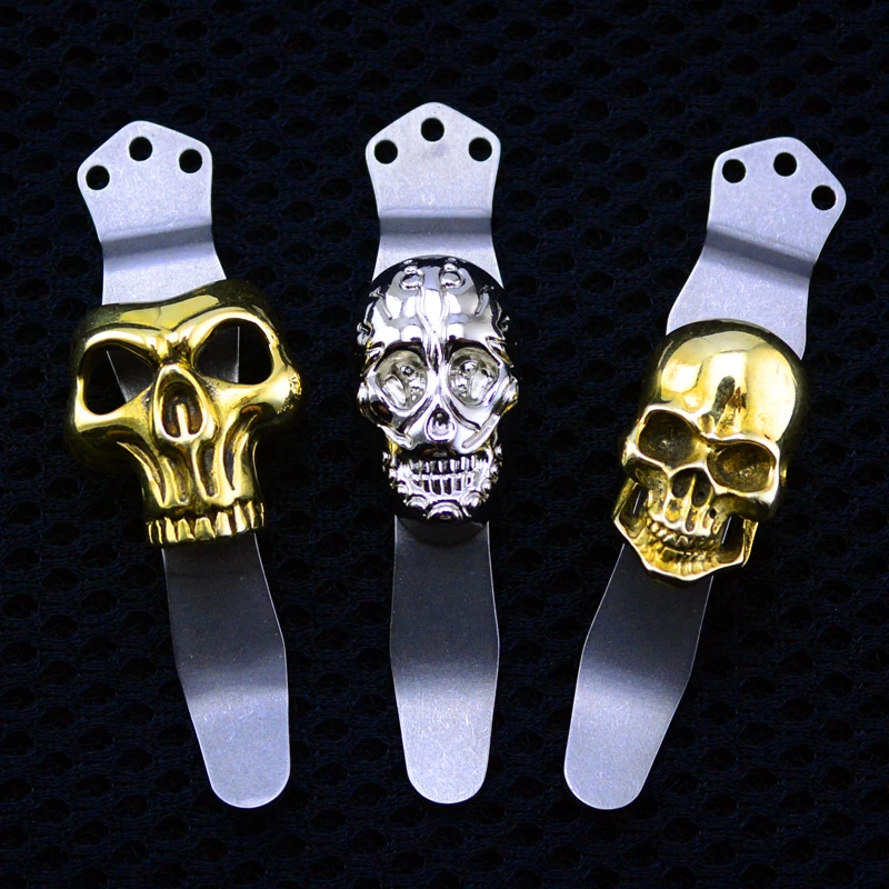 1Pc Pocket clip For Zt Knife Tc4 Titanium pocket knife clip + BRASS Skeleton PEARL stone wash Money Knife Clip EDC Multi Tools
1Pc Pocket clip For Zt Knife Tc4 Titanium pocket knife clip + BRASS Skeleton PEARL stone wash Money Knife Clip EDC Multi Tools