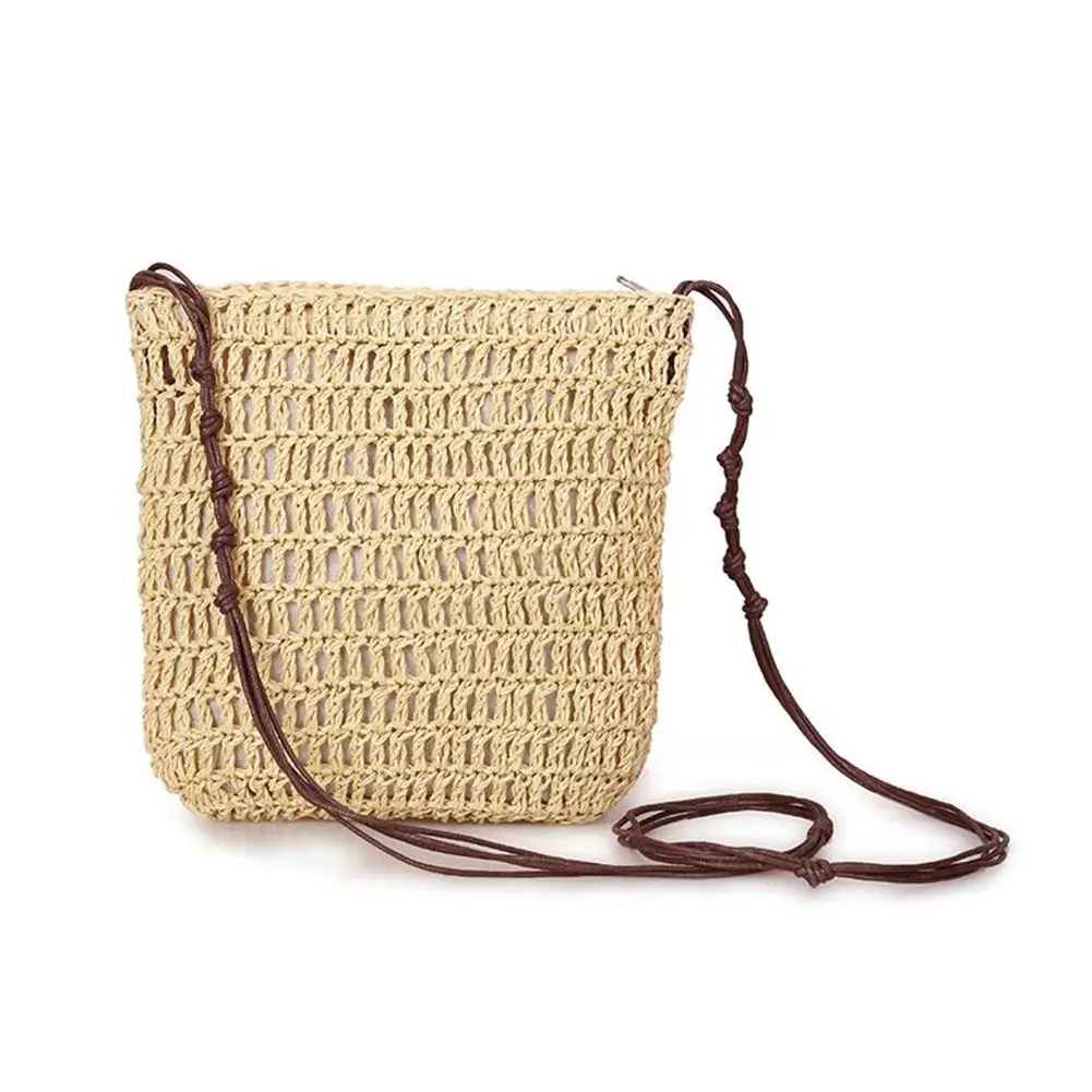 New Crossbody Small Bag Japanese Korean Style Simple Straw Woven Bag All-match Vacation Handmade Shoulderbag Women's Woven Bag
New Crossbody Small Bag Japanese Korean Style Simple Straw Woven Bag All-match Vacation Handmade Shoulderbag Women's Woven Bag