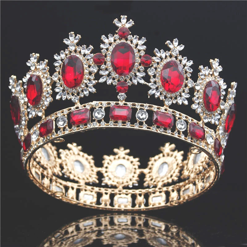 Baroque Big Tiara Crown Rhinestone Crystal Large Diadem Bridal Wedding Hair jewelry Tiaras and Crowns Headdress Hair ornaments
Baroque Big Tiara Crown Rhinestone Crystal Large Diadem Bridal Wedding Hair jewelry Tiaras and Crowns Headdress Hair ornaments