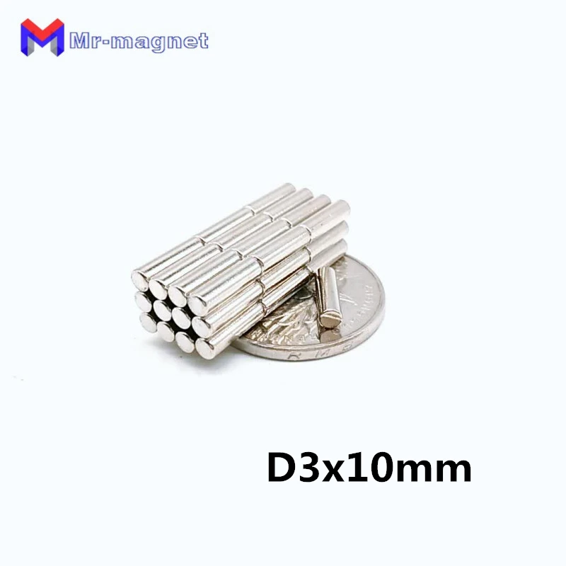 200pcs 3 x 10 mm magnet Super Strong N35 Dia.3x10 mm Neodymium Magnets D3*10 Craft Permanet Powerful Rare Earth NdFeB D3x10 3*10
200pcs 3 x 10 mm magnet Super Strong N35 Dia.3x10 mm Neodymium Magnets D3*10 Craft Permanet Powerful Rare Earth NdFeB D3x10 3*10