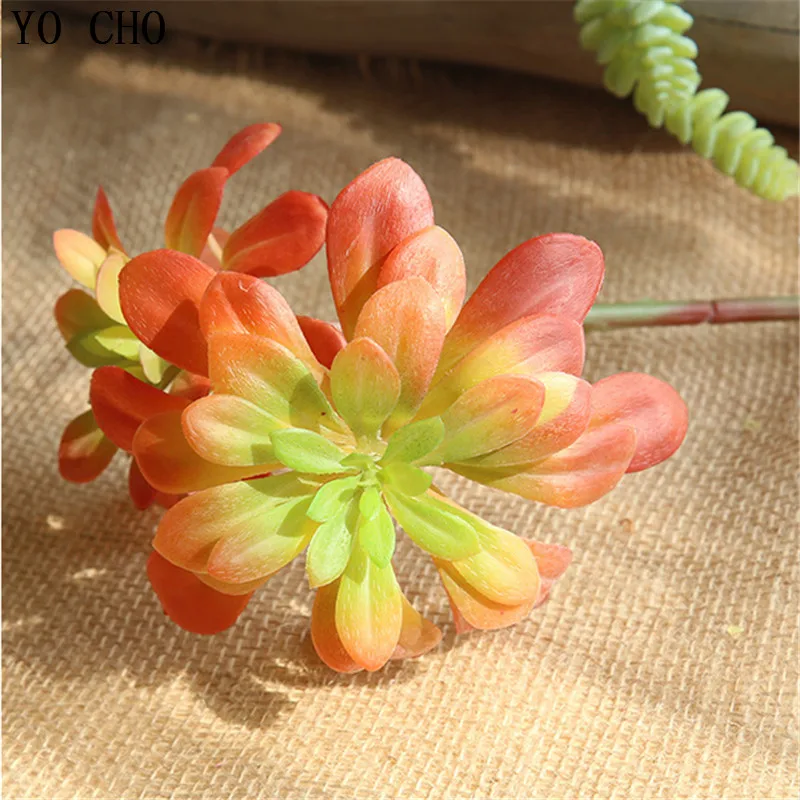 YO CHO 2PCS Vivid Artificial Succulent Plants Real Touch Hanging Succulent Tropical Plant For Garden Home DIY Decor Fake Plant
YO CHO 2PCS Vivid Artificial Succulent Plants Real Touch Hanging Succulent Tropical Plant For Garden Home DIY Decor Fake Plant