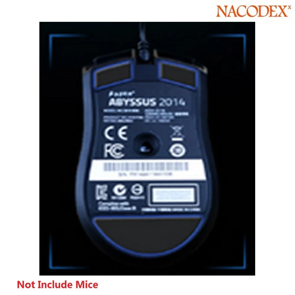 1 set Mouse Feet High quality mouse skates - 0.6mm thickness Mouse Feet For Razer Abyssus 2014
1 set Mouse Feet High quality mouse skates - 0.6mm thickness Mouse Feet For Razer Abyssus 2014