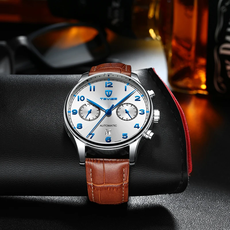 TEVISE 2019 New Men Automatic Mechanical Watch Leather Strap Fashion Luxury Brand Military Waterproof Business Sports Watches
TEVISE 2019 New Men Automatic Mechanical Watch Leather Strap Fashion Luxury Brand Military Waterproof Business Sports Watches