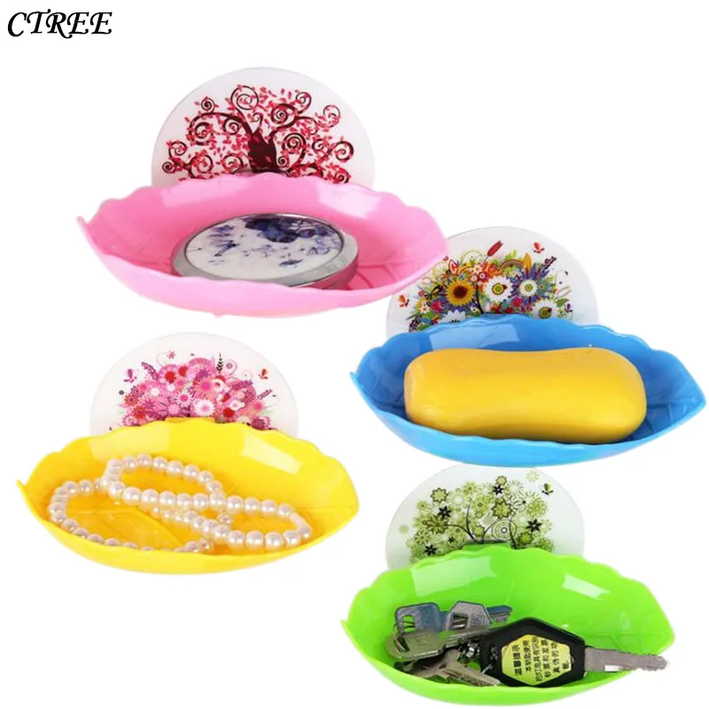 CTREE Creative Leaf Type Strong Sucker Soap Box Home Bathroom Blue Soap Dish Tray Drain Holder Kitchen Tools Basket Stand C45
CTREE Creative Leaf Type Strong Sucker Soap Box Home Bathroom Blue Soap Dish Tray Drain Holder Kitchen Tools Basket Stand C45