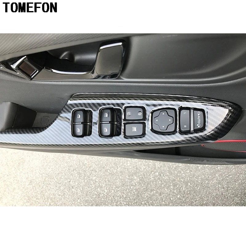 TOMEFON 4pcs For Hyundai Kona Encino 2018 2019 LHD Car Interior Door Window Lift Switch Panel Cover Trim Car-styling
TOMEFON 4pcs For Hyundai Kona Encino 2018 2019 LHD Car Interior Door Window Lift Switch Panel Cover Trim Car-styling