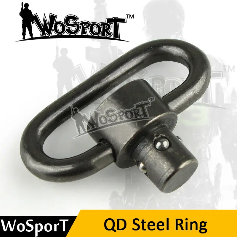 WOSPORT Hot Sale Tactical Push Button Quick Release Detachable Sling Swivel Mount QD Steel Ring Sling For Gun Rifle Shotgun
WOSPORT Hot Sale Tactical Push Button Quick Release Detachable Sling Swivel Mount QD Steel Ring Sling For Gun Rifle Shotgun