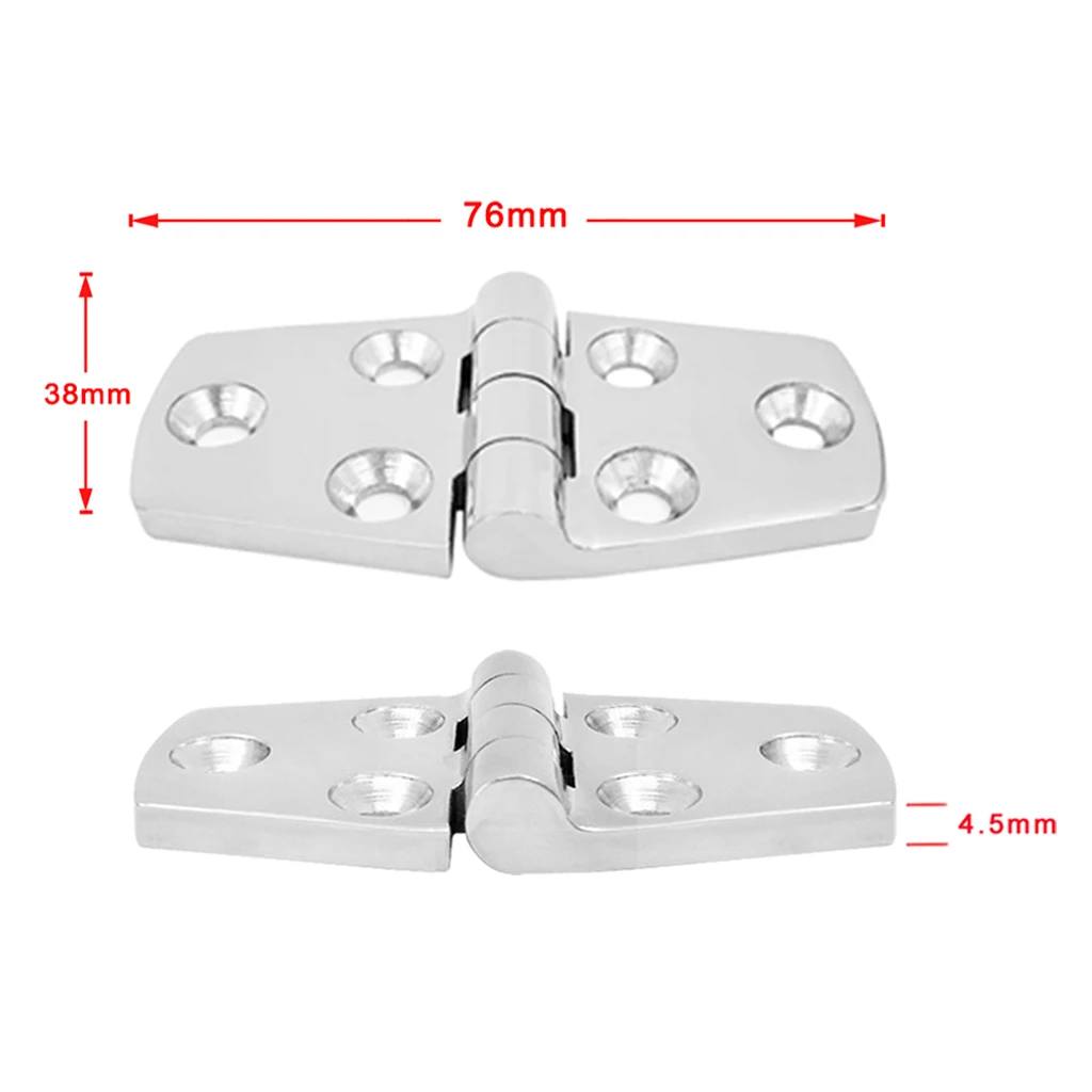Durable Strong Strap Door Hinge & Mounting Screws - 316 Stainless Steel Boat Hatch Locker Cabinet Deck Hardware
Durable Strong Strap Door Hinge & Mounting Screws - 316 Stainless Steel Boat Hatch Locker Cabinet Deck Hardware