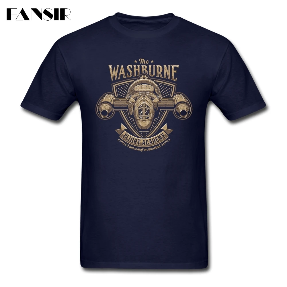 Washburne летная Академия Camiseta Досуг Для мужчин футболка для мальчиков с короткими