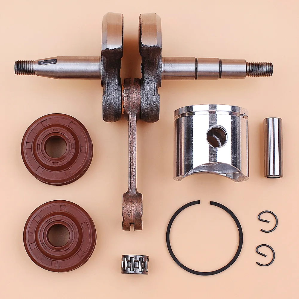 38mm Piston Crankshaft Crank Bearing Oil Seals Kit For HUSQVARNA 136 137 141 142 Chain Saw Chainsaw Engine Motor Parts 530029794
38mm Piston Crankshaft Crank Bearing Oil Seals Kit For HUSQVARNA 136 137 141 142 Chain Saw Chainsaw Engine Motor Parts 530029794