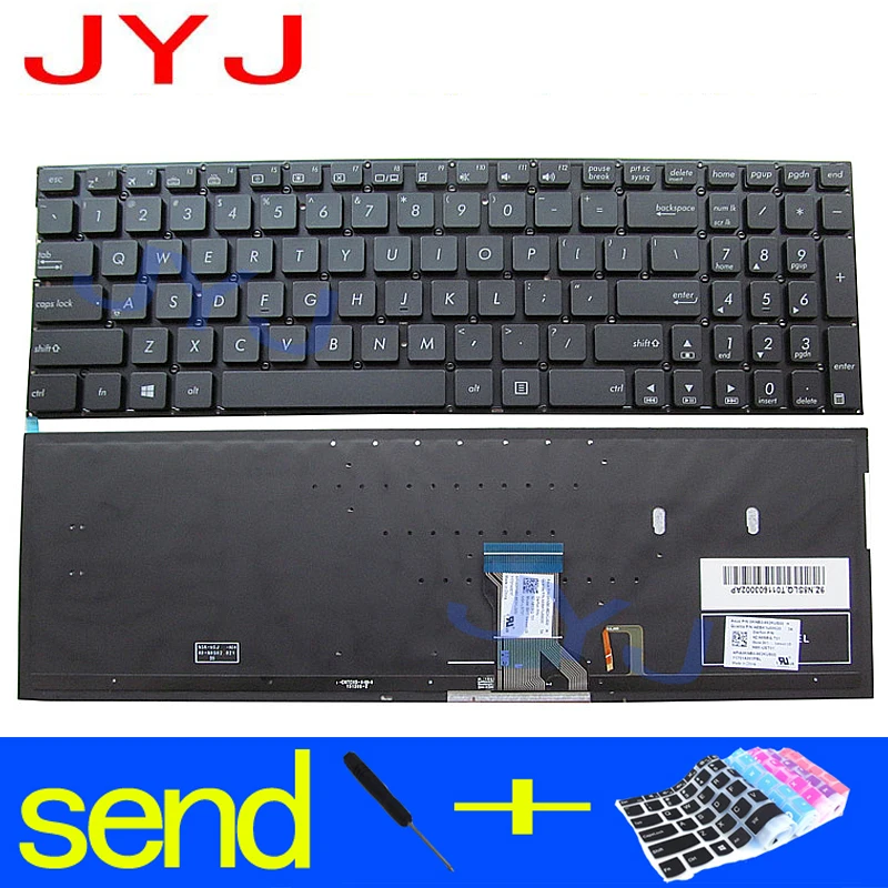 New laptop Keyboard for ASUS Q502 Q503 Q552 Q552UB Q503UA Q504UA Q534UX Q553UB N592 Send a transparent protective film
New laptop Keyboard for ASUS Q502 Q503 Q552 Q552UB Q503UA Q504UA Q534UX Q553UB N592 Send a transparent protective film