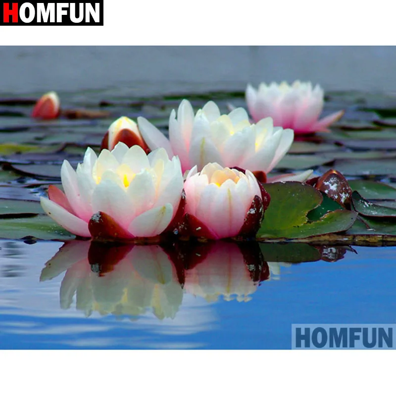 HOMFUN Full Square/Round Drill 5D DIY Diamond Painting "Lotus landscape" 3D Diamond Embroidery Cross Stitch Home Decor A19126
HOMFUN Full Square/Round Drill 5D DIY Diamond Painting "Lotus landscape" 3D Diamond Embroidery Cross Stitch Home Decor A19126
