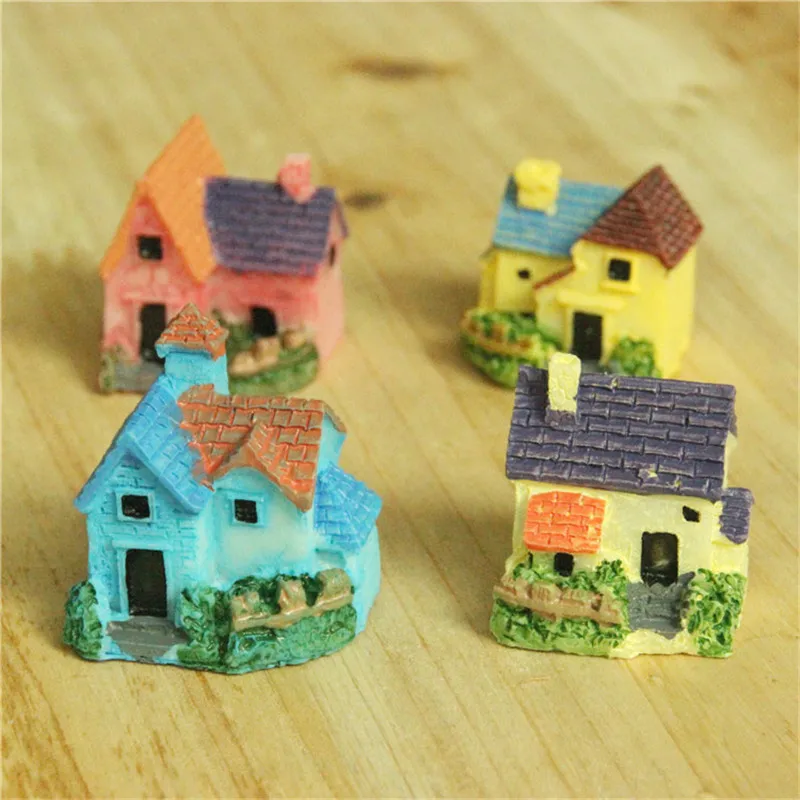 Fairy Garden Miniature Houses Decoration Resin Craft Micro Landscaping Mini Small Villa Fairy Tale Micro World Accessories
Fairy Garden Miniature Houses Decoration Resin Craft Micro Landscaping Mini Small Villa Fairy Tale Micro World Accessories