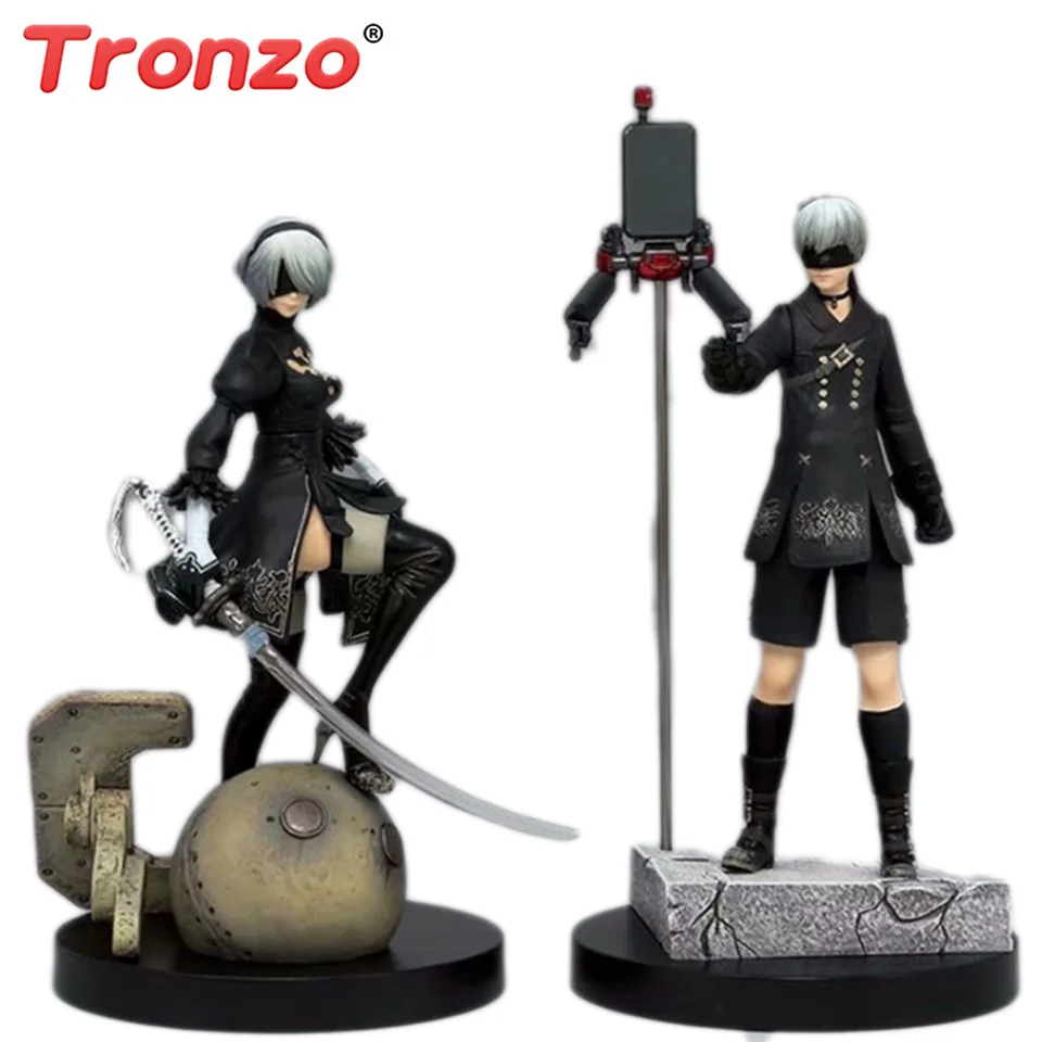 Tronzo Action Figrue 15cm Nier Automata Figure PVC 9S 2B Figure Toys YoRHa No. 2 Type B Collectible Model Gift For Boy
Tronzo Action Figrue 15cm Nier Automata Figure PVC 9S 2B Figure Toys YoRHa No. 2 Type B Collectible Model Gift For Boy