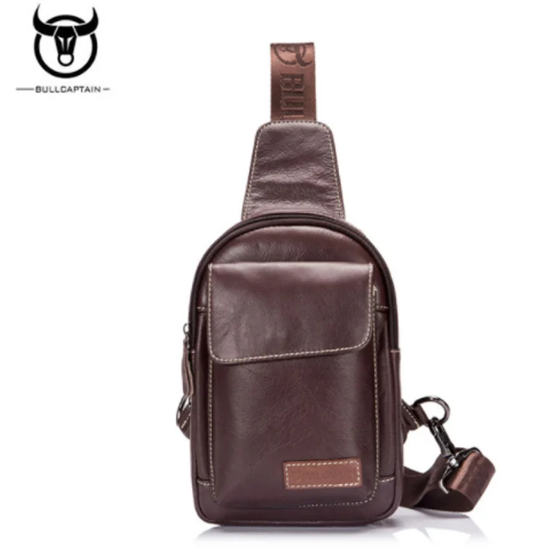 BULLCAPTAIN Genuine Leather Men Shoulder Crossbody Bags Cow Leather Fashion Handbag Brand Casual Men's Messenger Bag brown
BULLCAPTAIN Genuine Leather Men Shoulder Crossbody Bags Cow Leather Fashion Handbag Brand Casual Men's Messenger Bag brown