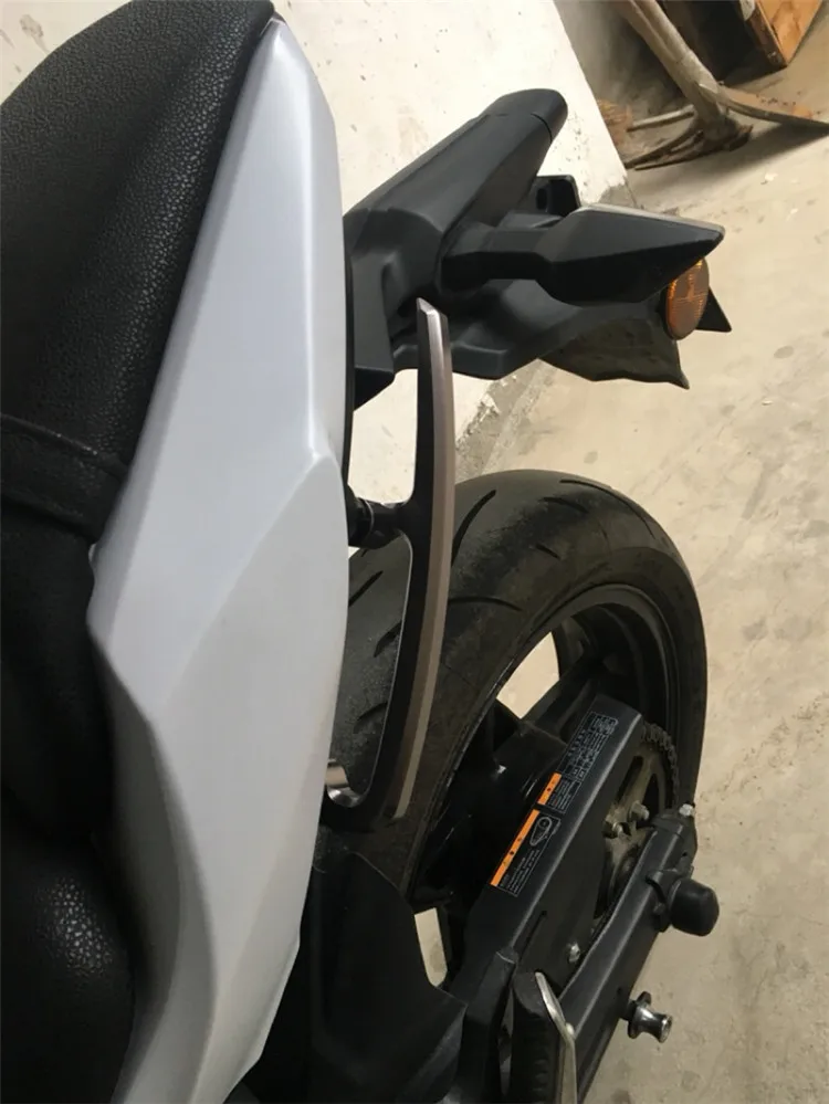 For KAWASAKI Z650 Z 650 2017 2018 2019 Motorcycle Rear Grab Bars Seat Pillion Passenger Rail Handle Armrest Arm Rests
