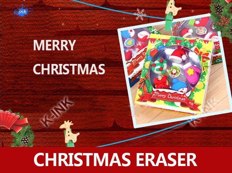 8 sets / lot , Fantastic Christmas eraser as Christmas gift for Children , novelty Christmas eraser as school stationary
8 sets / lot , Fantastic Christmas eraser as Christmas gift for Children , novelty Christmas eraser as school stationary
