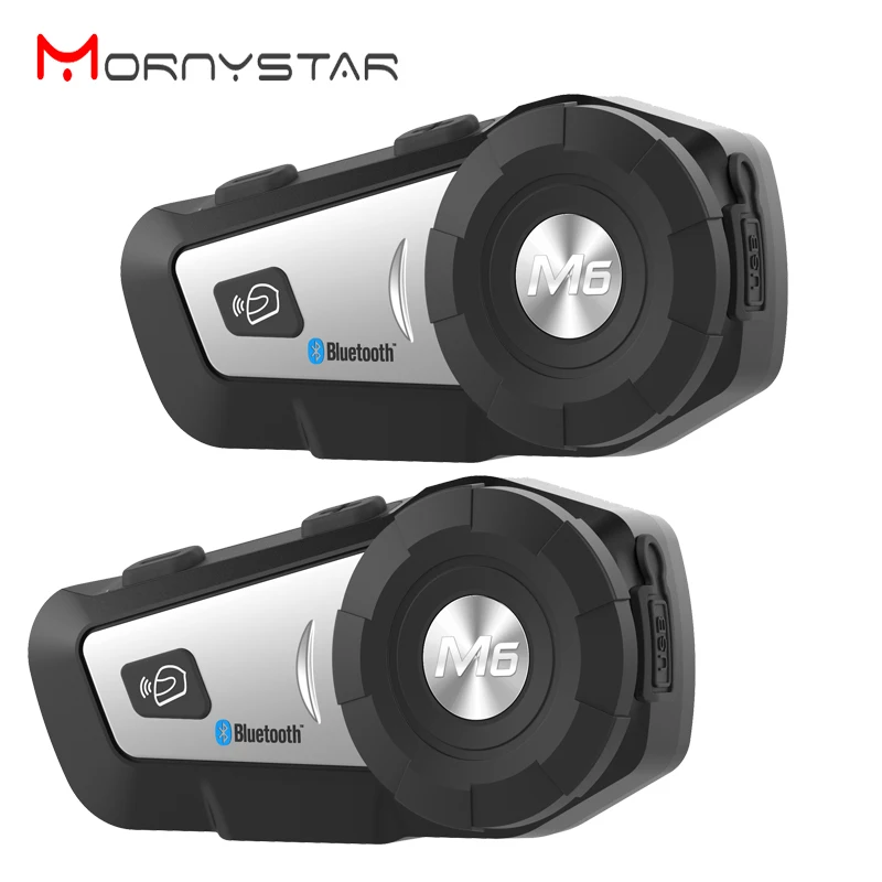 Гарнитура для мотоциклетного шлема M6 Plus, 2 шт., Bluetooth, MP3, FM, гарнитура для режима «свободные руки», 800 м
Гарнитура для мотоциклетного шлема M6 Plus, 2 шт., Bluetooth, MP3, FM, гарнитура для режима «свободные руки», 800 м