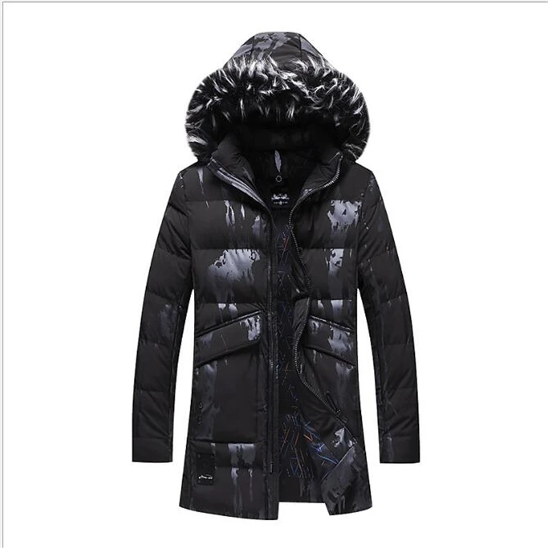 New Winter Men Jacket Camouflage Cotton Suits Mens Medium Length Hooded Mens Wear Han Version Winter Clothes Heavy Overcoats
New Winter Men Jacket Camouflage Cotton Suits Mens Medium Length Hooded Mens Wear Han Version Winter Clothes Heavy Overcoats