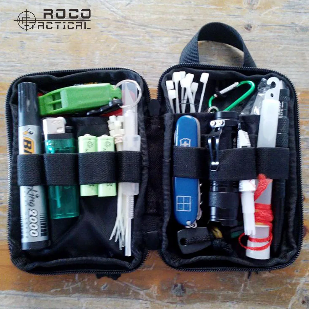 ROCOTACTICAL военный кошелек Карманный EDC дорожный Военный Спортивный карманный
