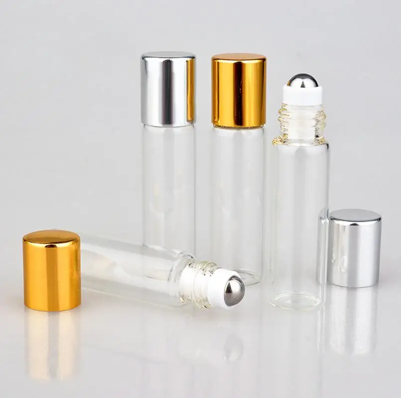 Wholesale 5ML Clear Glass Roll On Perfume Bottle, Empty Essential Oil Bottle With Metal Roller Ball
Wholesale 5ML Clear Glass Roll On Perfume Bottle, Empty Essential Oil Bottle With Metal Roller Ball