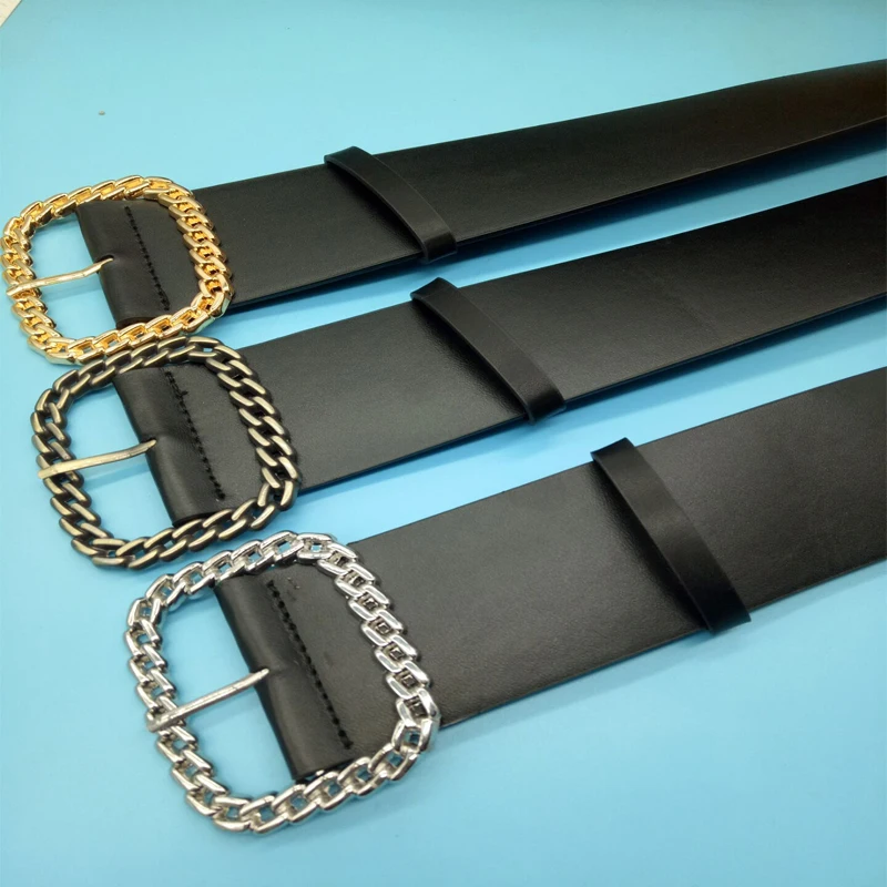 2019 New Luxury female metal big square buckle leather waistband wide girdle dress accessories Vintage PU leather belt for women
2019 New Luxury female metal big square buckle leather waistband wide girdle dress accessories Vintage PU leather belt for women
