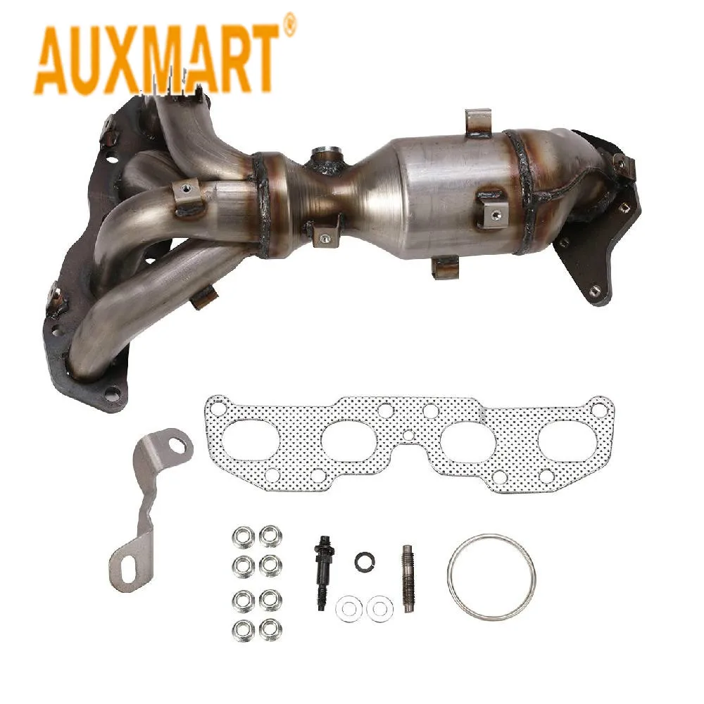 Auxmart выпускной коллектор с каталитическим преобразователем 2.5L для Nissan Altima 50639 2013