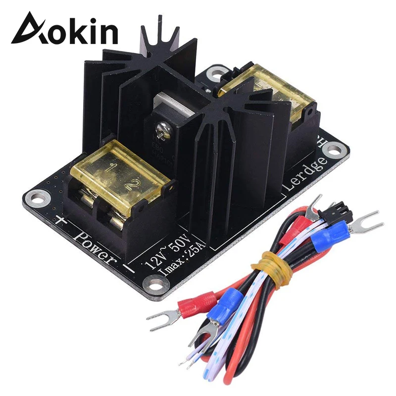 Aokin 3D Printer Heat Bed Module Hot Bed Power Expansion Board High Power Module Expansion Board with Cable Tube For 3D Printer
Aokin 3D Printer Heat Bed Module Hot Bed Power Expansion Board High Power Module Expansion Board with Cable Tube For 3D Printer