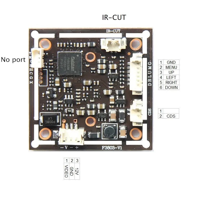 4MP AHD 1/3. 2 "GC4603 + FH8538M CMOS плата 4 0 мегапикселя 3 в 1 для CCTV CVI TVI модуль камеры|ahd 1/3|cmos