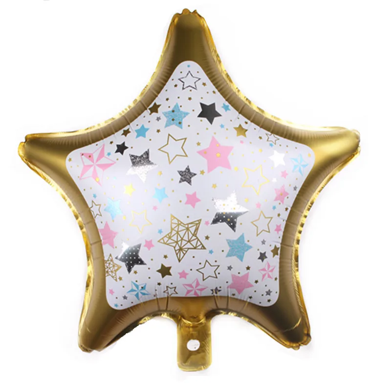 50PC 18-inch MulticolorStar balloon Aluminum foil helium balloons birthday party decorations kids toy globos
50PC 18-inch MulticolorStar balloon Aluminum foil helium balloons birthday party decorations kids toy globos