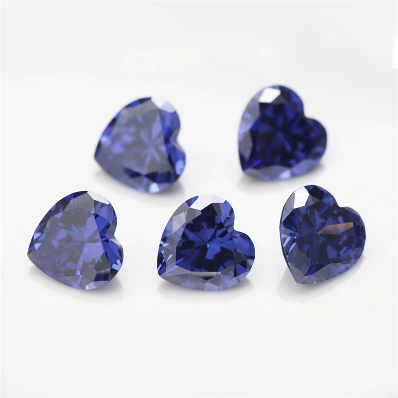 3x3~8x8mm Blue Color Heart Shape 5A Cubic Zirconia Stone Synthetic Gems Beads Crystal Stone
3x3~8x8mm Blue Color Heart Shape 5A Cubic Zirconia Stone Synthetic Gems Beads Crystal Stone