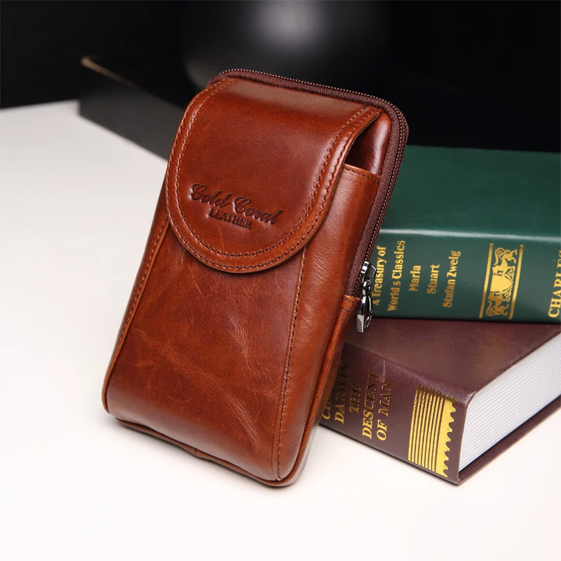 Genuine Leather Vintage Waist Packs Men Travel Fanny Pack Belt Loops Hip Bum Bag Waist Bag Mobile Phone Pouch brown 2018
Genuine Leather Vintage Waist Packs Men Travel Fanny Pack Belt Loops Hip Bum Bag Waist Bag Mobile Phone Pouch brown 2018