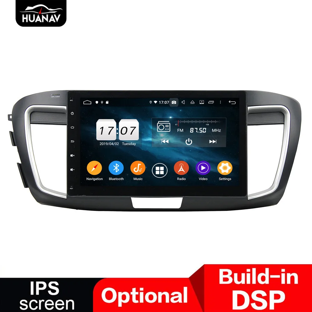 DSP Android 9.0 Car No DVD player GPS navigation for Honda Accord 9 2015-2017 auto radio stereo multimedia player head uint 64GB
DSP Android 9.0 Car No DVD player GPS navigation for Honda Accord 9 2015-2017 auto radio stereo multimedia player head uint 64GB