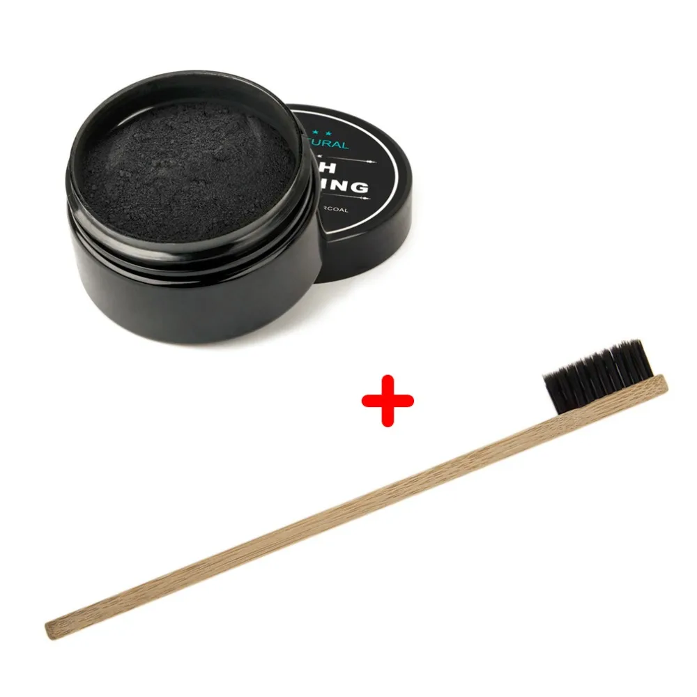 Natural Teeth Whitening Whitener Activated Organic Charcoal Powder Polish Teeth Clean Strengthen Enamel + Bamboo Toothbrush
Natural Teeth Whitening Whitener Activated Organic Charcoal Powder Polish Teeth Clean Strengthen Enamel + Bamboo Toothbrush
