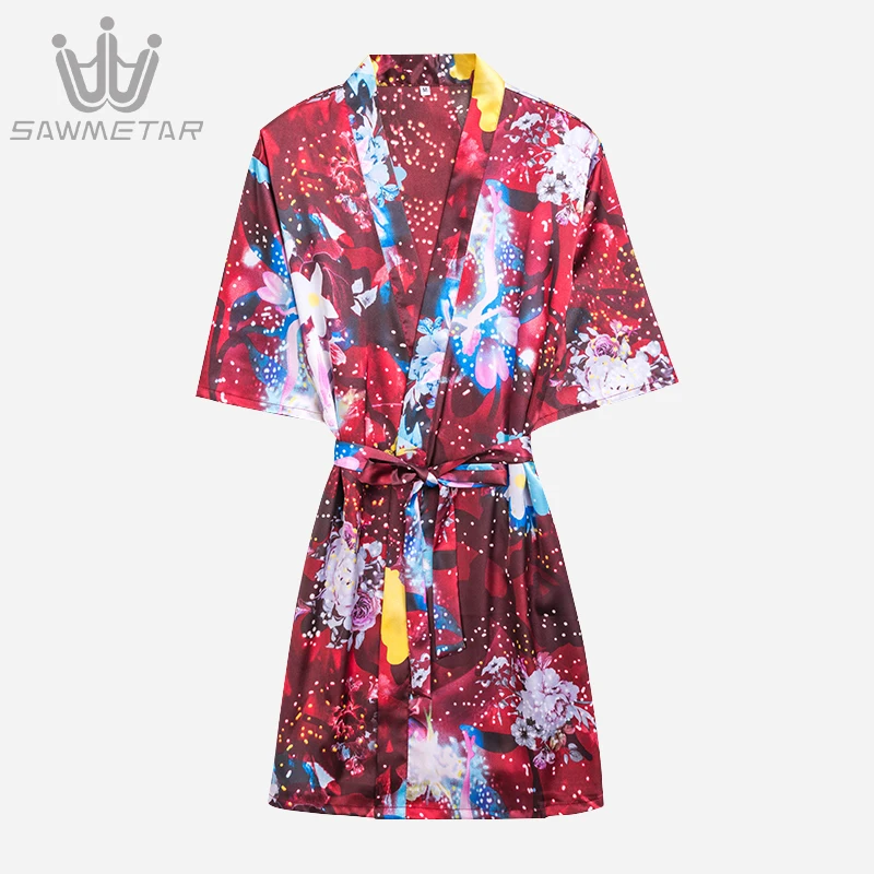Woman Wedding Bridesmaid Rob Set Lady Sexy Silk Robe Satin Bathrobe Sleepwear Summer Dressing Gown Pajamas 2021 New Style
Woman Wedding Bridesmaid Rob Set Lady Sexy Silk Robe Satin Bathrobe Sleepwear Summer Dressing Gown Pajamas 2021 New Style
