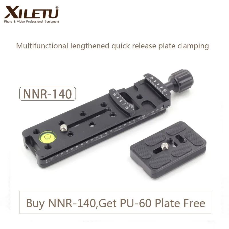 XILETU NNR-140 Camera Bracket Lengthened Quick Release Plate Clamping For Panoramic and Macro Shooting Arca Swiss
XILETU NNR-140 Camera Bracket Lengthened Quick Release Plate Clamping For Panoramic and Macro Shooting Arca Swiss