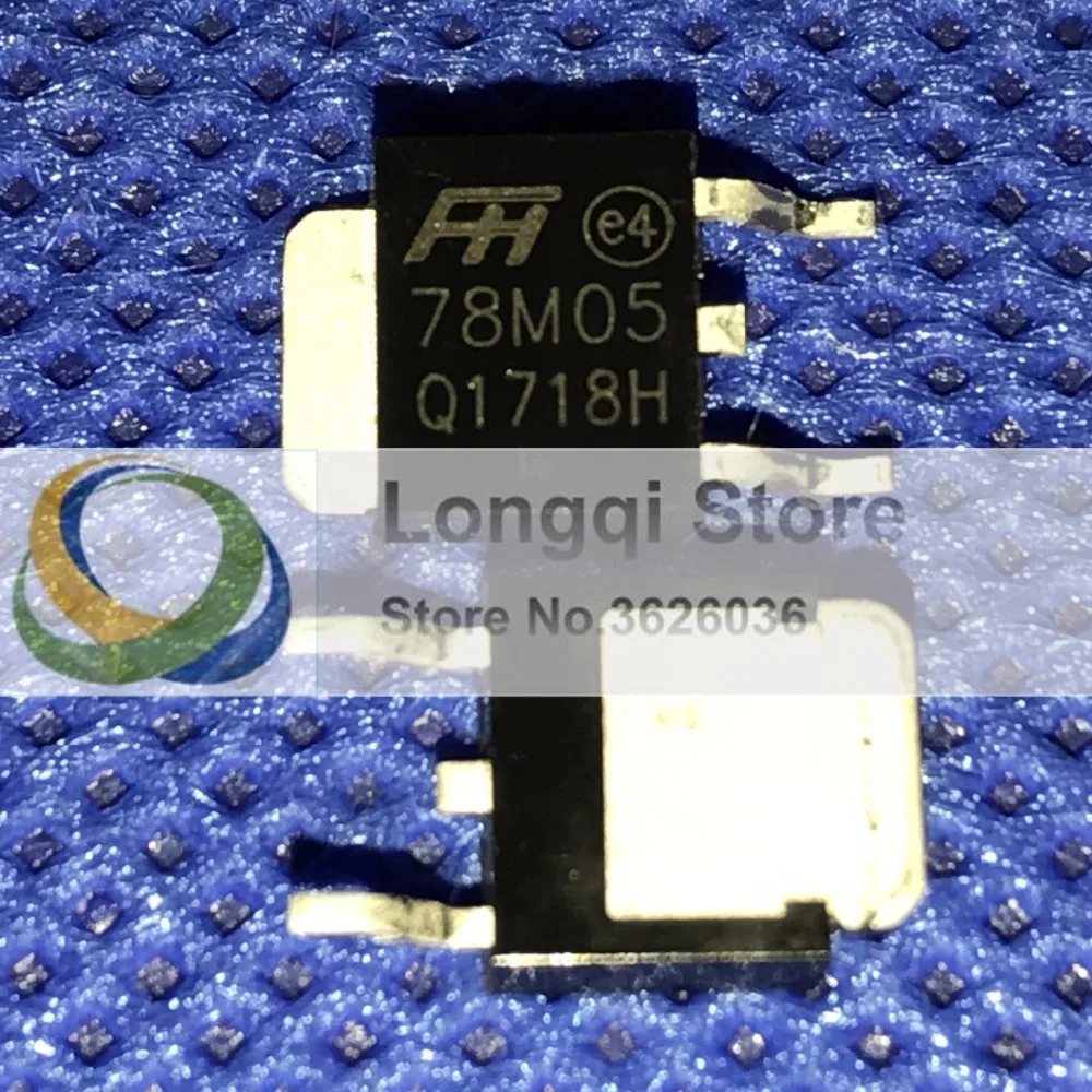 20PCS 78M05 TO-252 Linear regulator chip 5V output 3-Terminal 0.5A Positive Voltage Regulator
20PCS 78M05 TO-252 Linear regulator chip 5V output 3-Terminal 0.5A Positive Voltage Regulator