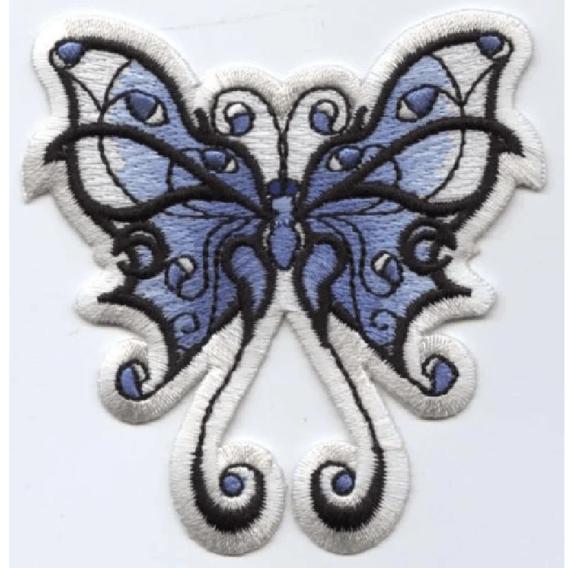 7cmH Patches For Clothing Badge Patches Blue and White Tribal Butterfly For Apparel Bag DIY Accessories
7cmH Patches For Clothing Badge Patches Blue and White Tribal Butterfly For Apparel Bag DIY Accessories