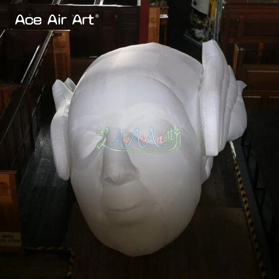 Giant white inflatable heads model,nice desiged an eye closed head replica for Art Festival
Giant white inflatable heads model,nice desiged an eye closed head replica for Art Festival