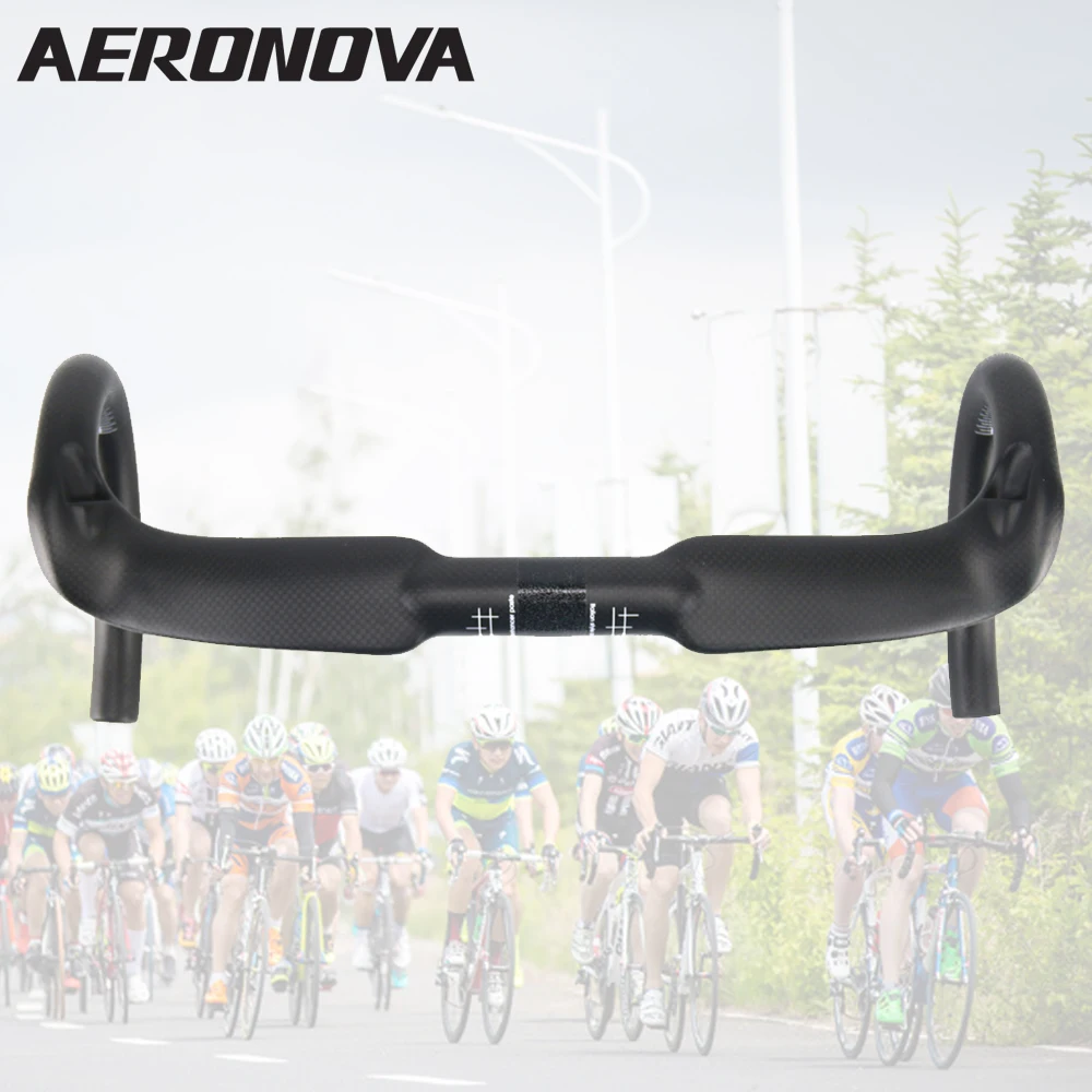 AERONOVA Carbon Road Handlebar 31.8 Bicycle Winding Handlebars 3K Carbon Fiber Cycling Handlebars Road Bike Drop Handle Bar
AERONOVA Carbon Road Handlebar 31.8 Bicycle Winding Handlebars 3K Carbon Fiber Cycling Handlebars Road Bike Drop Handle Bar