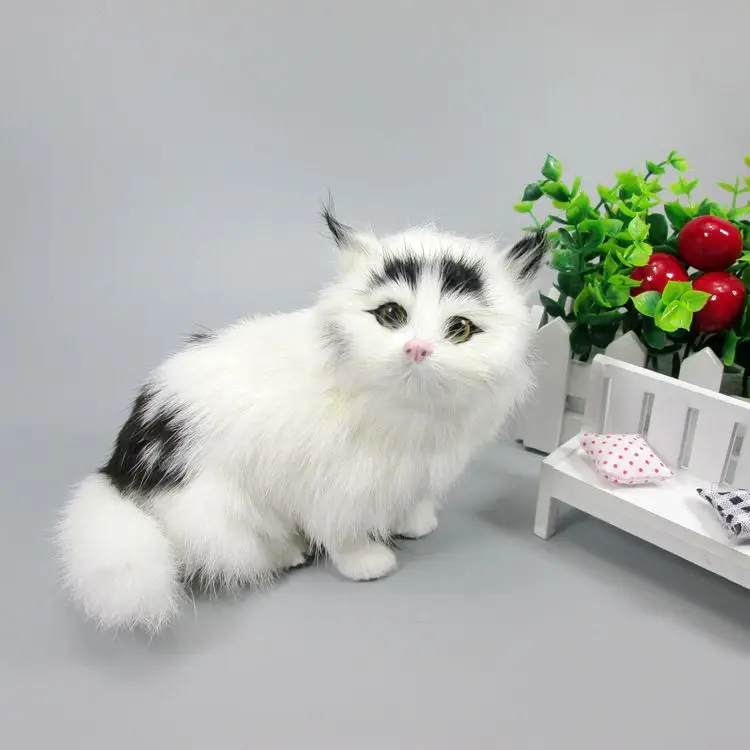 Simulation black cat polyethylene&furs cat model funny gift about 16cmx12cmx18cm
Simulation black cat polyethylene&furs cat model funny gift about 16cmx12cmx18cm