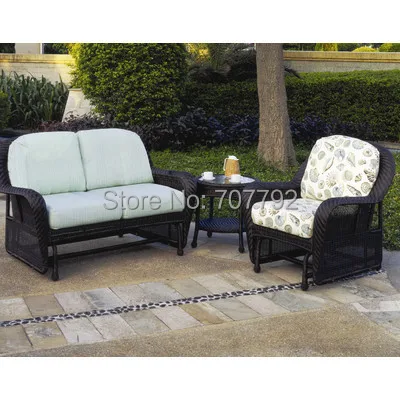 Набор садовой мебели Key West Glider диван из ротанга|garden furniture rattan|furniture rattangarden |