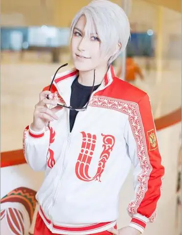 Yuri on Ice Victor Viktor Nikiforov Cosplay Coat Yuri!!! on Ice Anime Jacket Costume
Yuri on Ice Victor Viktor Nikiforov Cosplay Coat Yuri!!! on Ice Anime Jacket Costume