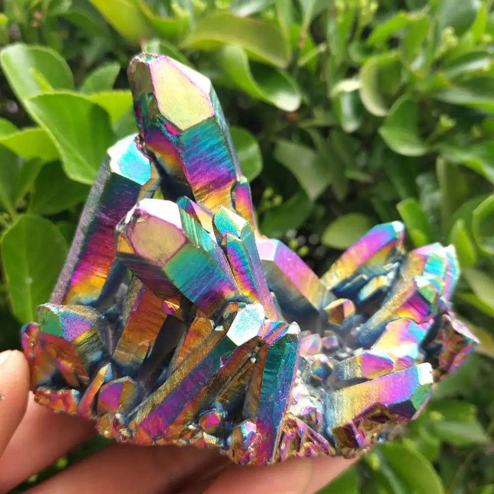200-210g rare and beautiful multicolored metallic flame ring quartz crystal cluster specimen wedding decoration aquarium
200-210g rare and beautiful multicolored metallic flame ring quartz crystal cluster specimen wedding decoration aquarium