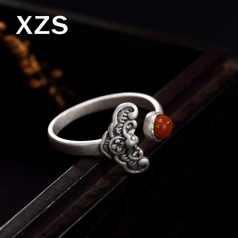 100% Genuine S925 Sterling Silver Chinese Style Hand Made Gem Vintage Rings Women Luxury Valentine's Day Gift Jewelry JZCN-18017
100% Genuine S925 Sterling Silver Chinese Style Hand Made Gem Vintage Rings Women Luxury Valentine's Day Gift Jewelry JZCN-18017