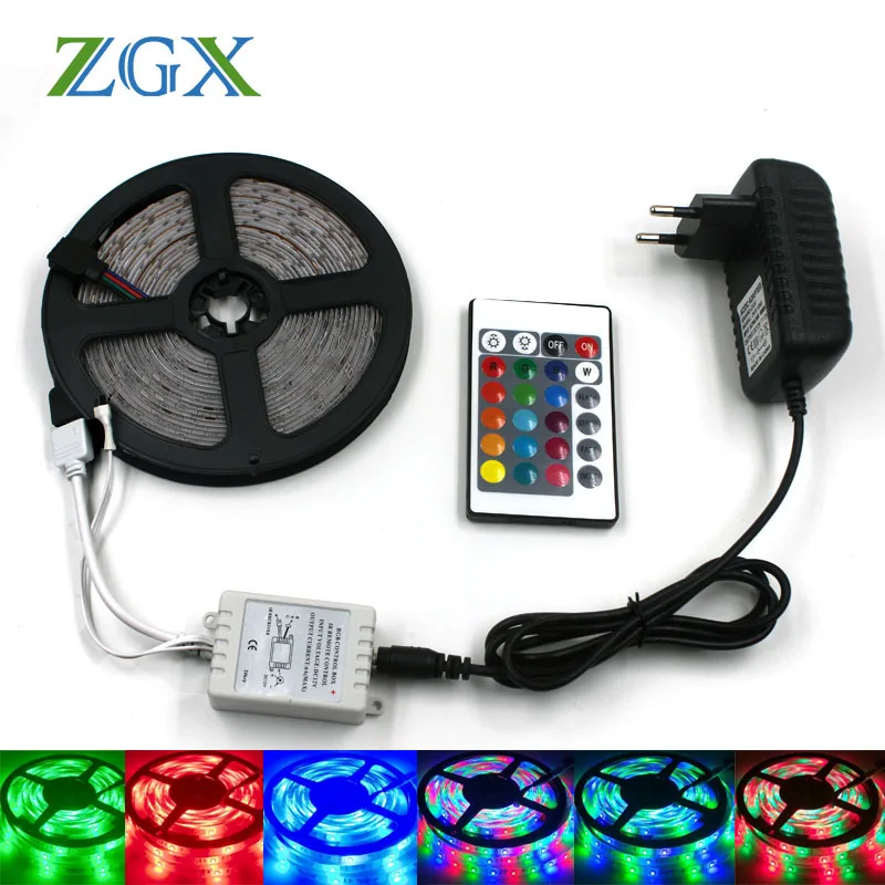 RGB LED Strip light tira neon lamp 2835 3528 Decor Flexible Tape ip waterproof diode ribbon fita Controller DC 12V adapter set
RGB LED Strip light tira neon lamp 2835 3528 Decor Flexible Tape ip waterproof diode ribbon fita Controller DC 12V adapter set